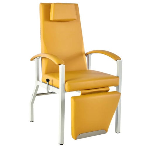 Sillón para extracción de sangre manual - HAEMO-FLEXA Bow - SIMPEX - de 2 secciones / con reposapiernas / fijo