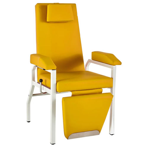 Sillón para extracción de sangre manual - HAEMO-FLEXA Cuneo - SIMPEX - de 2 secciones / con reposapiernas / fijo