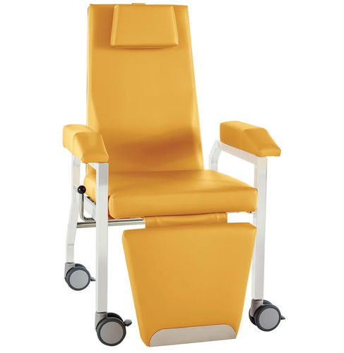 Sillón para extracción de sangre para quimioterapia - HAEMO-FLEXA Cuneo - SIMPEX - manual / con ruedas / de altura fija