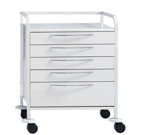 Carro médico - HYGIEN-O-STAR S5 - SIMPEX - para aparato / para transporte / de almacenamiento