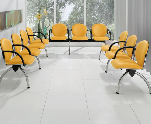 Silla para sala de espera - VISITE Linea - SIMPEX - para adulto / con reposabrazos / para 2 personas