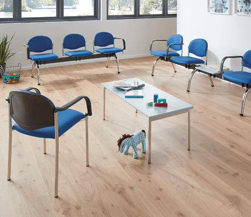 Silla para sala de espera - VICKY Linea - SIMPEX - para adulto / con reposabrazos / para 2 personas