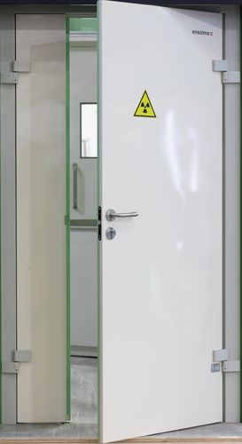 Puerta de protección contra los rayos X - Ensolma - de hospital / para consulta médica / para clínica veterinaria