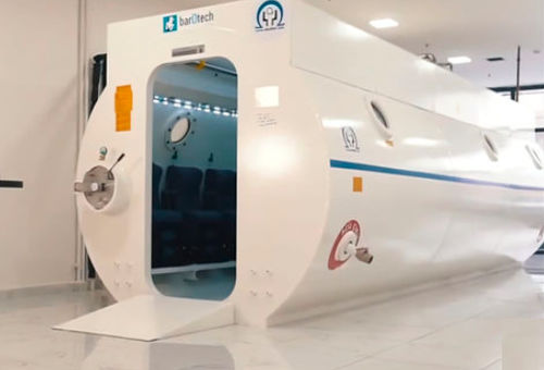 Cabina hiperbárica oxigenoterapia - OMEGA 16 - Barotech - multiplaza
