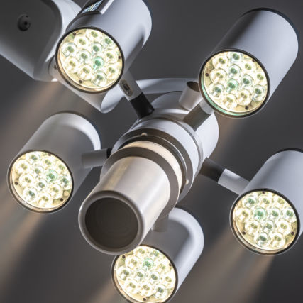 Lámpara cialítica de techo - SOL Performance - Scanatron - LED / 2 brazos / 96