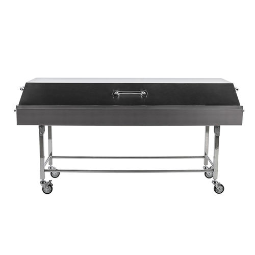 Carro para traslado de cadáveres de transferencia - PSTG-1519 - Puresystems - manual / de acero inoxidable