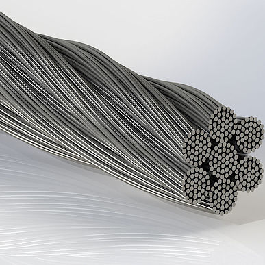 Cable metálico de nitinol - Carl Stahl Technocables GmbH - para la fabricación de dispositivos médicos