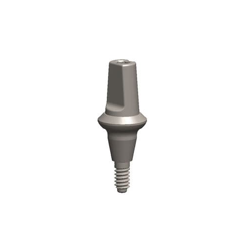 Pilar para implante de titanio - ABSSS - Dental Evolutions, Inc - interno / recto / corto