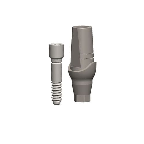Pilar para implante de titanio - CANS - Dental Evolutions, Inc - hexágono interno / recto / corto