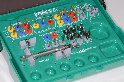 Kit de instrumentos para implantología dental - CSK - Dental Evolutions, Inc