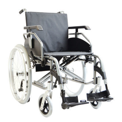 Silla de ruedas manual - Alfacare - de exterior / de interior / plegable