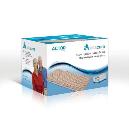 Colchón para cama médica - Alfacare - de PVC / con estructura alveolar / antiescaras