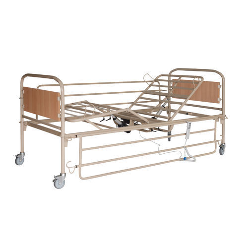 Cama de hospital - Alfacare - eléctrica / reclinable / con ruedas
