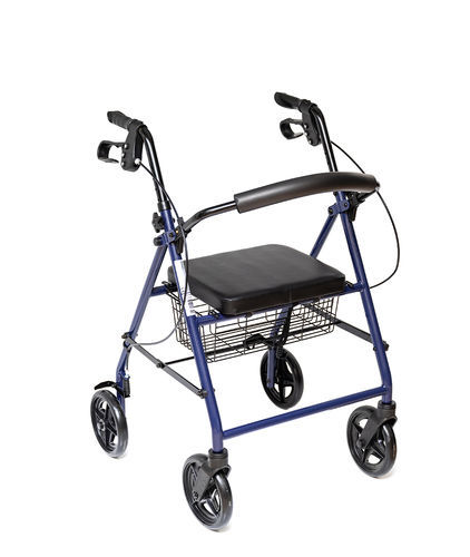 Andador marco de aluminio - Rollator - Alfacare