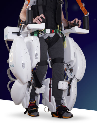 Exoesqueleto de rehabilitación para las dos piernas - REHO - Nimble Robotics - de la posición erguida / de marcha
