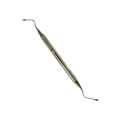 Cureta para examen dental veterinario - 4650400G - HK Medical Instruments - de huesos / doble