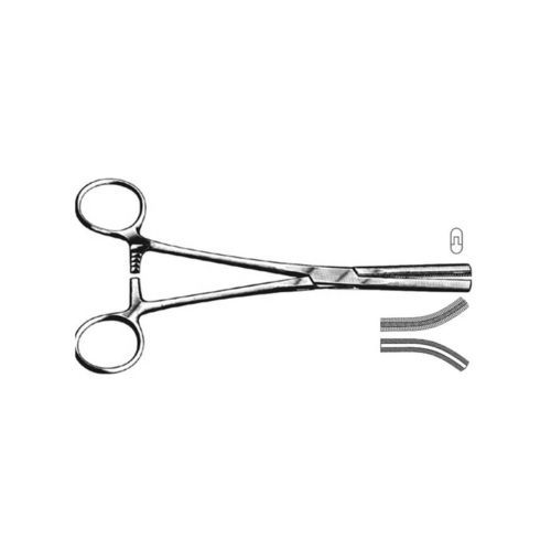 Pinza veterinaria - 1726817 - HK Medical Instruments - abrazadera / hemostática / curva