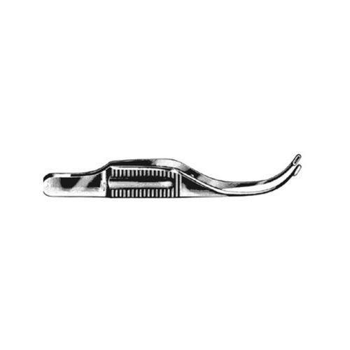 Micropinza para oftalmología - 5036100 - HK Medical Instruments - para prensión de tejidos / curva