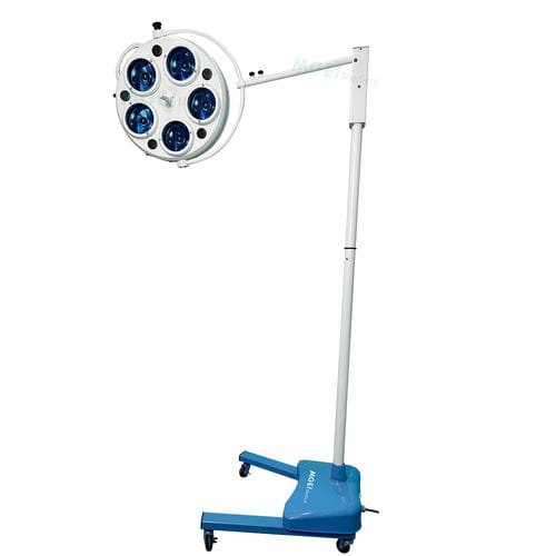Lámpara cialítica móvil - MGE-SL5 - Medige International Industries - LED / halógena / para pequeñas cirugías