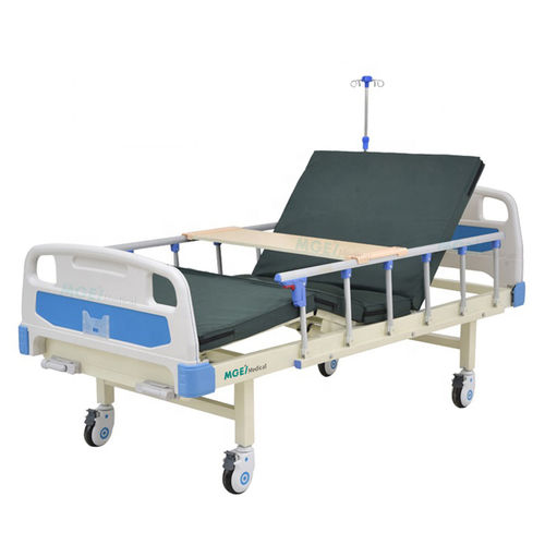 Cama médica - M4 - Medige International Industries - manual / de altura fija / con ruedas