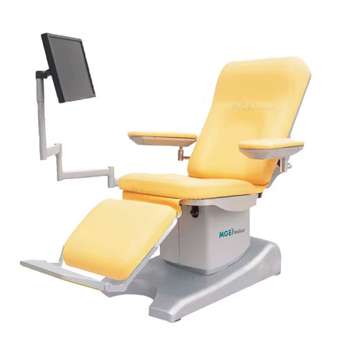 Sillón para hemodiálisis eléctrico - MGE-CWE7 - Medige International Industries - de 3 secciones / con reposapiernas / para quimioterapia