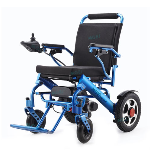 Silla de ruedas eléctrica - MGE-EWM17 - Medige International Industries - de exterior / de interior / con reposabrazos
