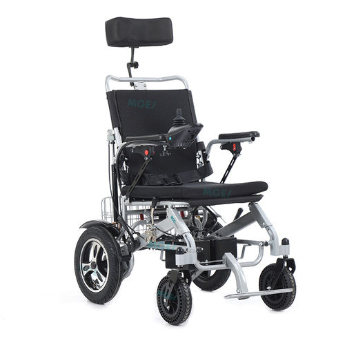 Silla de ruedas eléctrica - MGE-EWM6B  - Medige International Industries - de exterior / de interior / con reposapiernas