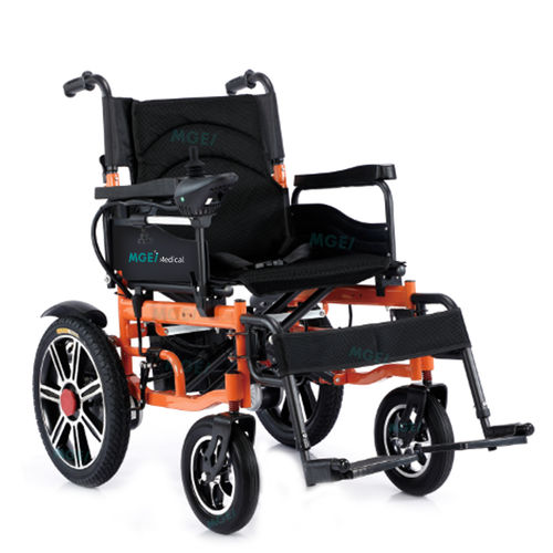 Silla de ruedas eléctrica - MGE-EWM9 - Medige International Industries - de exterior / de interior / con reposapiernas