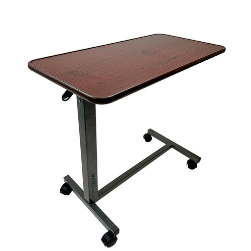 Mesa de cama de altura regulable - MGE-TE4 - Medige International Industries - con ruedas