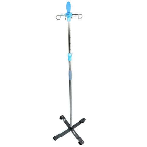 Portasueros con ruedas - DT1 - Medige International Industries - 4 ganchos / de acero inoxidable