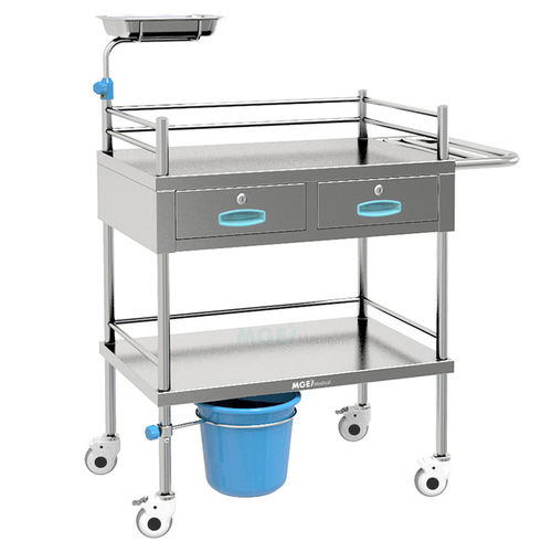 Carro médico - MGE-TE26 - Medige International Industries - para aparato / para apósitos / de almacenamiento