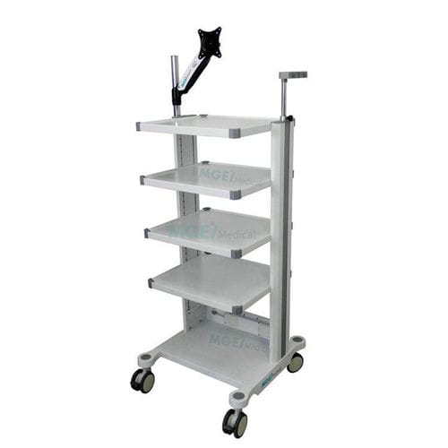 Carro médico - MGE-MT15 - Medige International Industries - endoscópico / de almacenamiento / 4 estantes