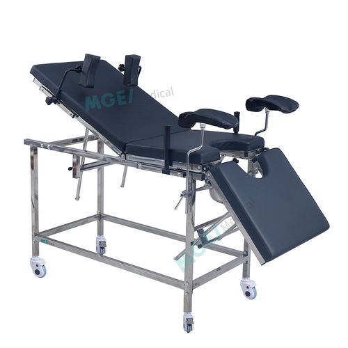 Mesa de reconocimiento de ginecología - MGE-DO13 - Medige International Industries - con respaldo regulable