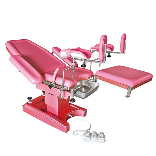 Sillón de parto eléctrico - MGE-DPA4 - Medige International Industries - con reposapiernas / con reposabrazos