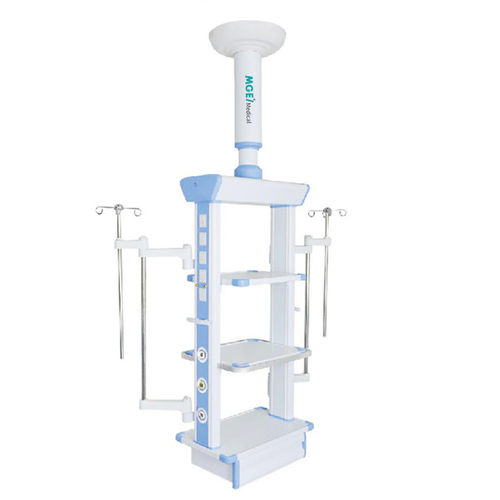 Columna de suministro para endoscopia - MGE-STP3C - Medige International Industries - de techo / para quirófano / de brazo simple
