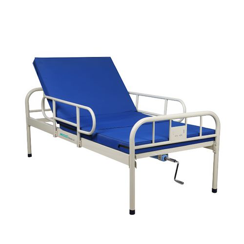 Cama de hospital - MGE-M33 - Medige International Industries - manual / de altura fija / de 2 secciones