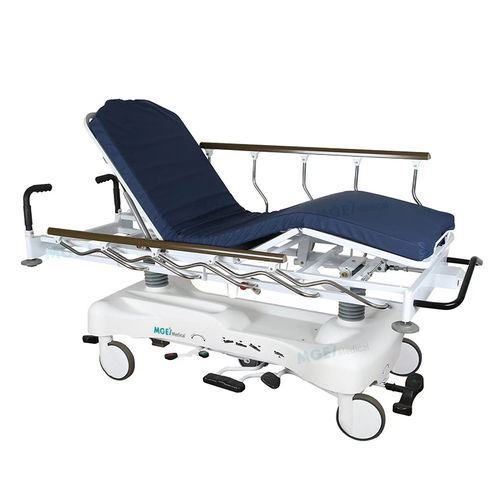Carro de hospital - MGE-STJ18B  - Medige International Industries - para transporte / de aluminio / hidráulico