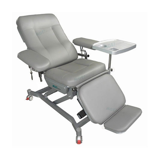 Sillón para extracción de sangre manual - MGE-CWE19 - Medige International Industries - de 4 secciones / Trendelenburg / con reposapiernas