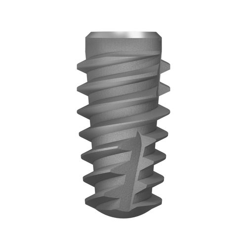 Implante dental cilíndrico - JUPITER CONICAL IMPLANT HEX RP Ø4.3 H13 - IML Swiss Dental Implants - de titanio / hexagonal / recto
