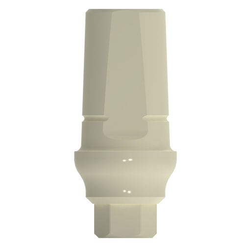 Pilar para implante de PEEK - HEX RP PEEK TEMPORARY STRAIGHT ABUTMENT - IML Swiss Dental Implants - hexagonal / recto / para laboratorio dental
