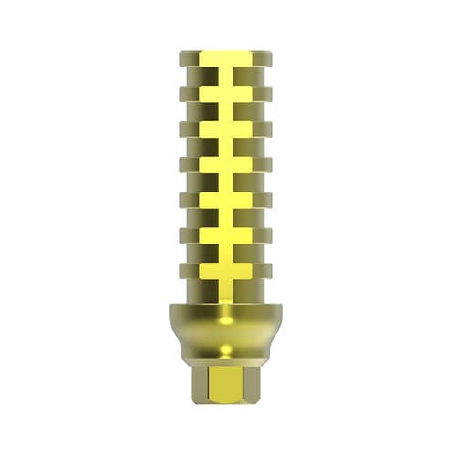 Pilar para implante de titanio - HEX RP TEMPORARY NON ROTATING ABUTMENT - IML Swiss Dental Implants - hexágono interno / recto / temporal
