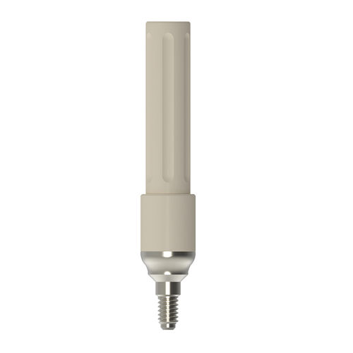 Pilar para implante de titanio - HEX RP STRAIGHT MUA H1 - IML Swiss Dental Implants - interno / recto / en ángulo