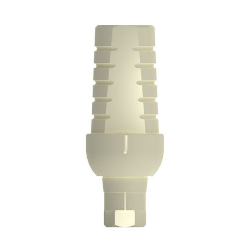 Pilar para implante de PEEK - CC RP PEEK TEMPORARY STRAIGHT ABUTMENT H0 - IML Swiss Dental Implants - cónico / recto / temporal