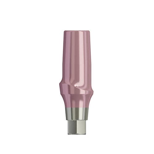 Pilar para implante de titanio - CC NP SHIFT AESTHETIC STRAIGHT ABUTMENT H1 - IML Swiss Dental Implants - cónico / recto / en ángulo