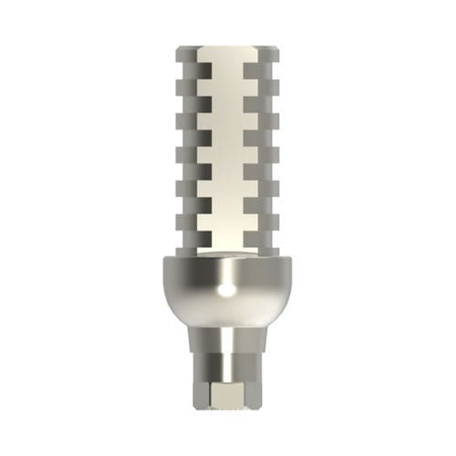Pilar para implante de titanio - CC RP TEMPORARY STRAIGHT ABUTMENT H0 - IML Swiss Dental Implants - cónico / recto / temporal