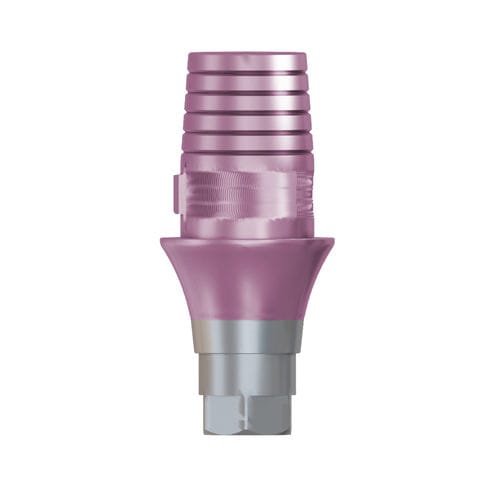 Pilar para implante de titanio - CC NP TBase SHIFT NON ROTATING ABUTMENT H0.5 - IML Swiss Dental Implants - cónico / recto / Ti-base