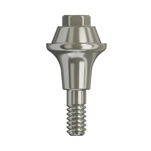 Pilar para implante de titanio - CC NP STRAIGHT MUA H1 - IML Swiss Dental Implants - cónico / recto / de tornillo