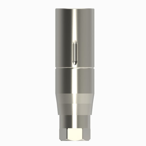 Pilar para implante de titanio - CC RP SLIM STRAIGHT ABUTMENT H0 - IML Swiss Dental Implants - cónico / recto