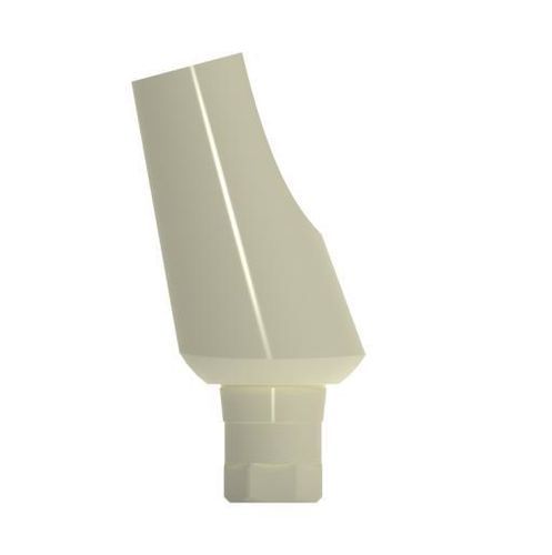 Pilar para implante de PEEK - CC RP 15° ANGLED PEEK TEMPORARY ABUTMENT H0 - IML Swiss Dental Implants - cónico / en ángulo / temporal