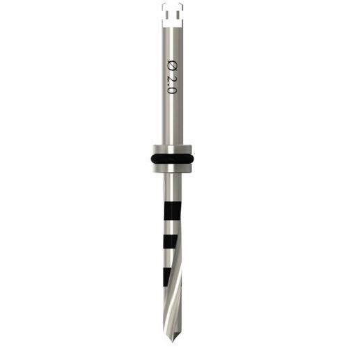 Broca para cirugía - UNIVERSE FRESA PILOTA CILINDRICA Ø2.0 - IML Swiss Dental Implants - de acero inoxidable quirúrgico / cilíndrica / piloto